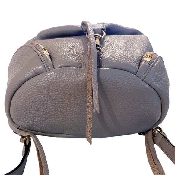 REBECCA MINKOFF mini Julian Pebbled leather Backpack - Picture 4 of 16